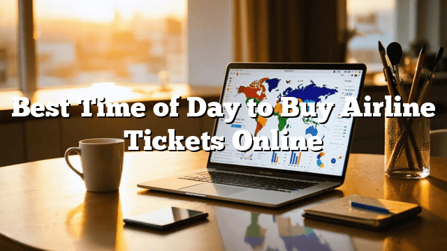 Best Time of Day to Buy Airline Tickets Online