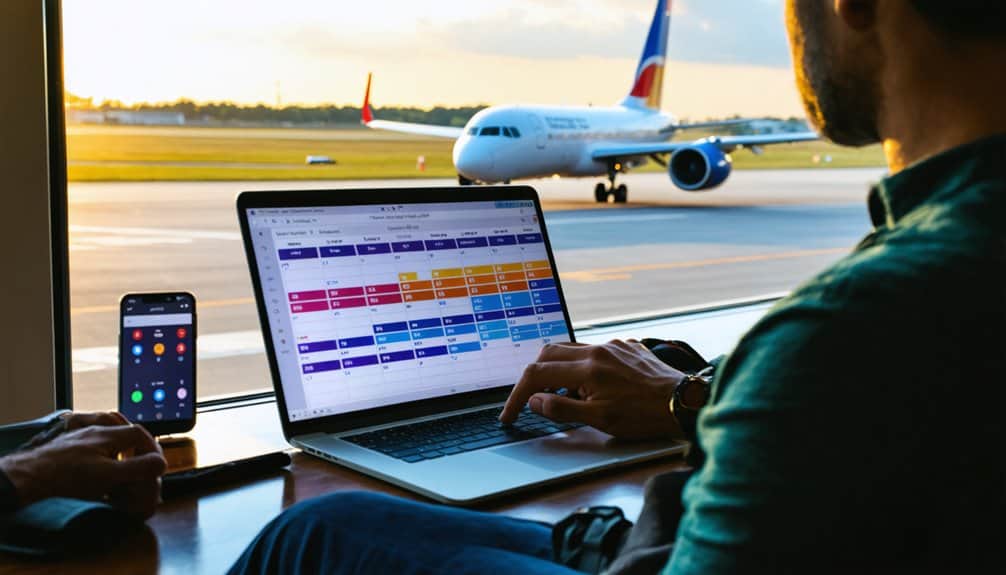 book months ahead monitor